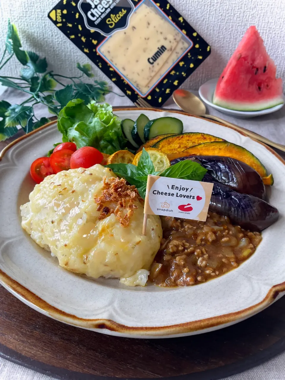 ジャックスライスゴーダクミンde夏野菜カレー|スイーツポテトさん