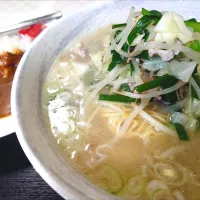 【現店舗では1953年営業開始】 
【価格改訂】
開平軒 
タンメン (600円) 
＋半カレー (350円) 
@志茂6分 
(JR赤羽駅から徒歩15分)
25162
〈醤84塩25噌󠄀15タ6昆8出8F8冷7
混1〉