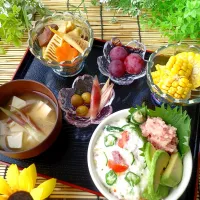 🎐🎇【夏のとろろ御膳】🎇🎐