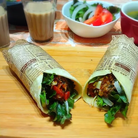 「サルサ」を使ってみたSnapdishの料理・レシピ写真:トルティーヤ