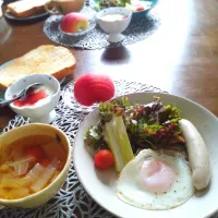 朝ごはん🌅！|まめころさん