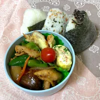 スタミナ炒め弁当| SaDaさん