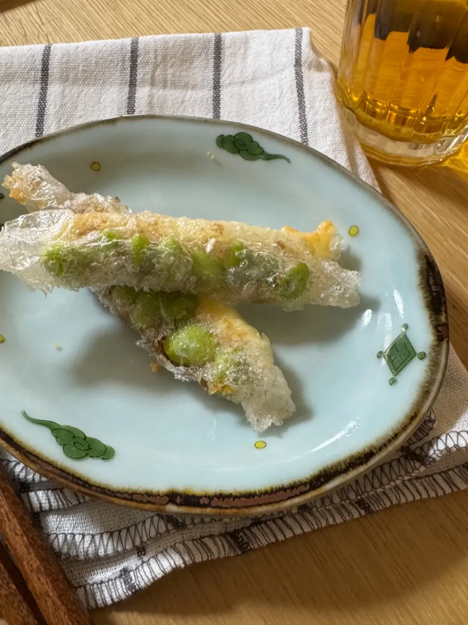 枝豆と鰹節のサクサク揚げ|mimiしろさん