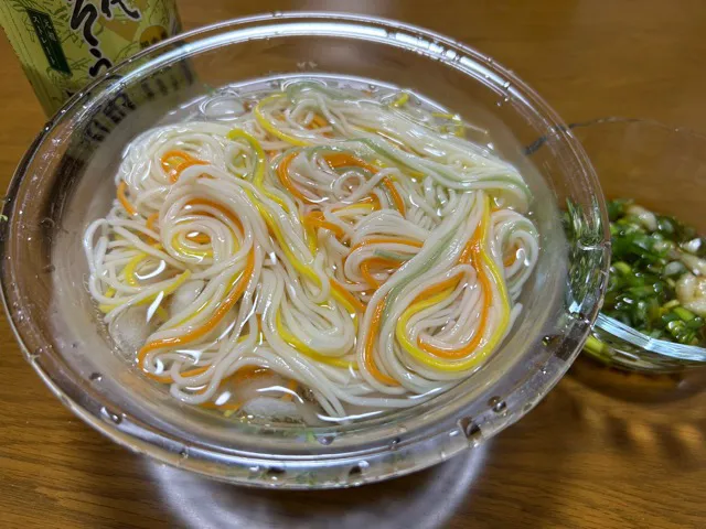 冷や麦❗️(●´ω｀●)✨|サソリさん