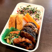 ナスの挟み揚げ弁当🍱|Rieさん