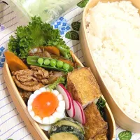本日のお弁当〜バーベキューポーク弁当