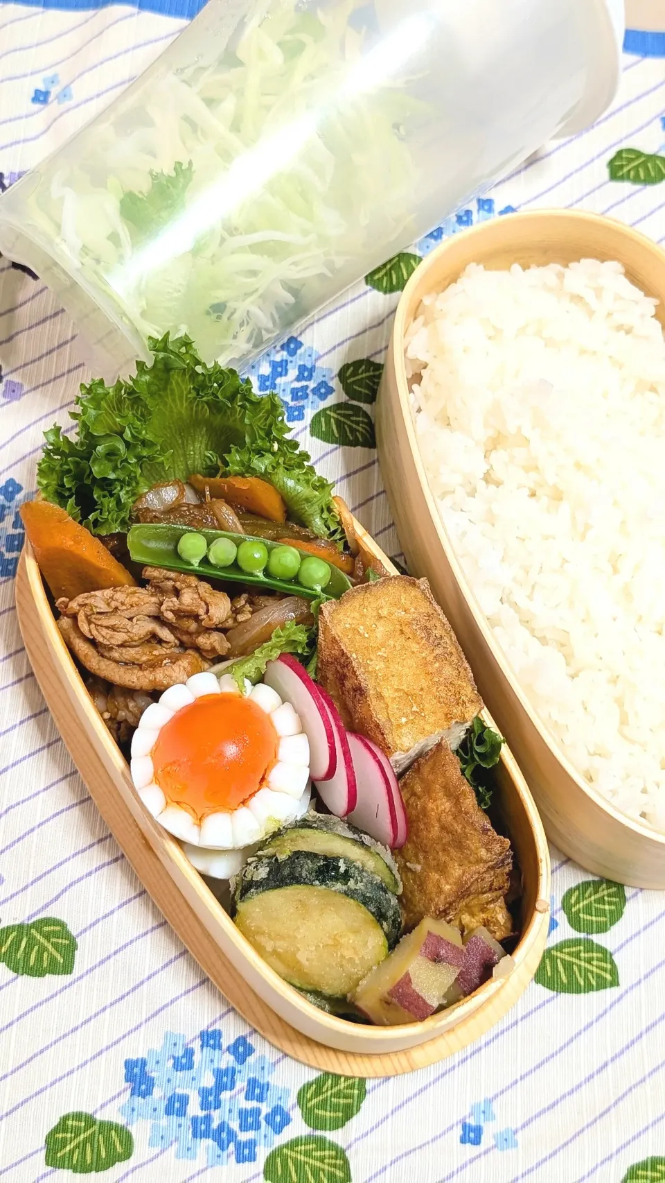 本日のお弁当〜バーベキューポーク弁当|f.1125beさん