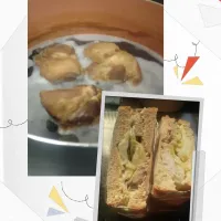 チャーシューのように煮たお肉でサンドイッチ|にんにくと唐辛子が特に好き❤️(元シャリマー)さん