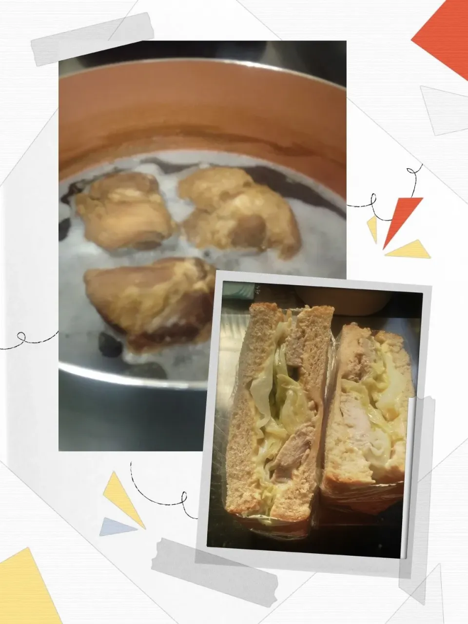 チャーシューのように煮たお肉でサンドイッチ|にんにくと唐辛子が特に好き❤️(元シャリマー)さん