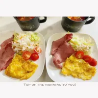 ある日の朝ごはん。| aki_puさん