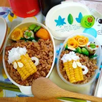 もろこしdeビール弁当