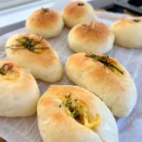＊明太ポテトパン
＊きな粉クリームあんぱん|さっちんさん
