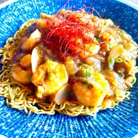 海老🍤あんかけ焼きそば| KANAさん