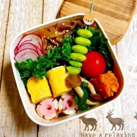 🙂焼肉丼弁当🙂|Laniさん