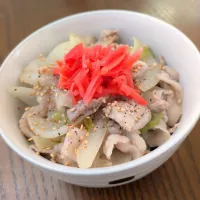 塩豚丼|じょうさん