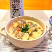 海鮮だしでクラムチャウダー| とっぴぃさん