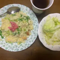 昼食　焼き飯大盛り|ATさん