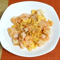 Fried eggs with shrimp|Mariano Ngさん