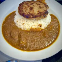 ハンバーグカレー|にゃあ（芸名）さん