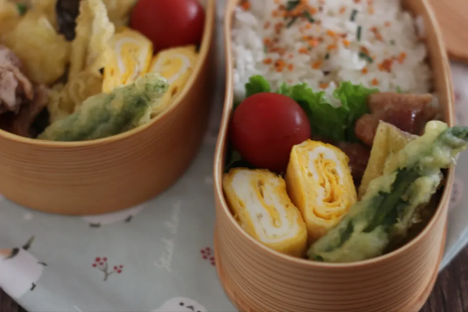 砂糖不使用で作る、照り焼きチキン弁当|ちいさなしあわせキッチンさん