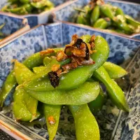 暑い日には最高のつまみ！枝豆ガーリック