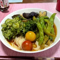 揚げ浸しぶっかけ素麺|akkoさん