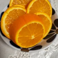 オレンジもビタミンにと頂きました!|m.rafuさん