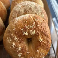 チーズペッパーベーグル🧀🥯