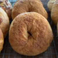 シナモンレーズンベーグル🥯