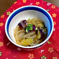 茄子と新玉のとろみ煮|hiroyoさん