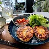 鶏ひき肉とえのきのハンバーグ|kysbooさん