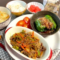 6/17晩ご飯：プルコギぽいやつ|ななみんさん