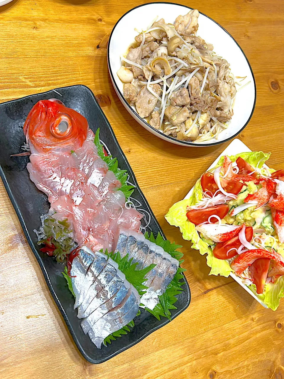 今日の晩ごはんです♪|地蔵菩薩さん