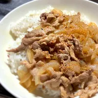 今夜は、生姜焼きライスを頂きました😋👍🎵|ギムレットさん