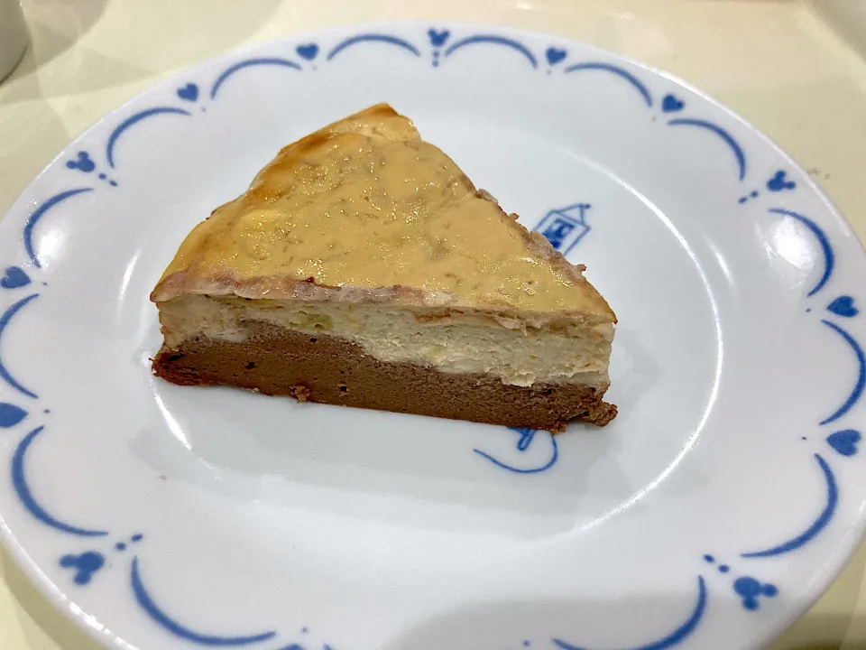 ココア＆バナナチーズケーキ|みよさん
