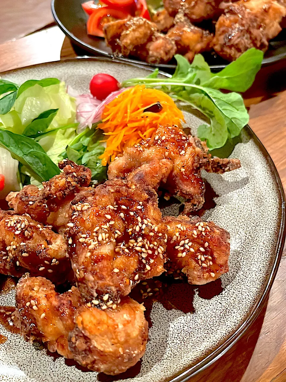 塩麹鶏の唐揚げ甘辛ダレ|Benchさん