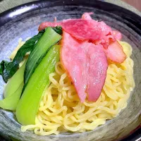 つけ麺　ベーコン&青梗菜|hiroyoさん