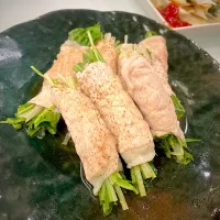 水菜の豚しゃぶ巻き| takkoさん
