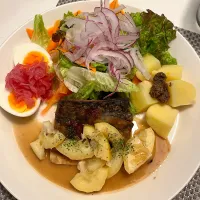 塩サバ　レモンバターソテー|たちきちさん