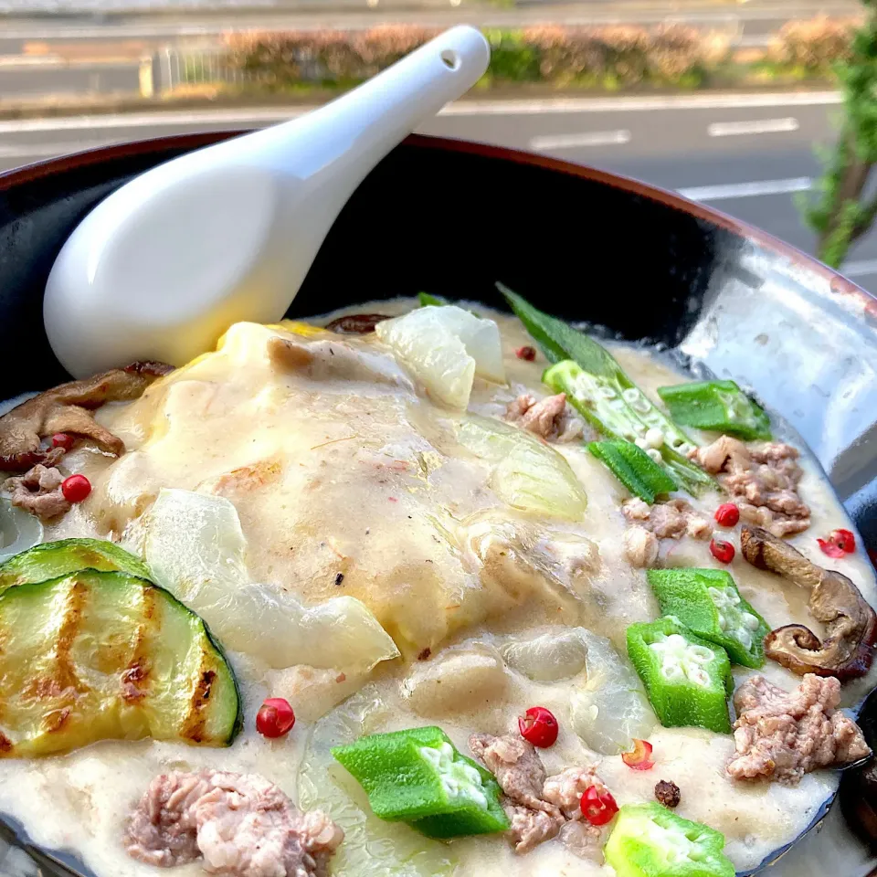 天津飯風グリーンカレー|Kさん