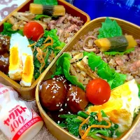 今日の夫婦弁⁽⁽ ◟(灬 ˊωˋ 灬)◞ ⁾⁾💕| 桃実さん