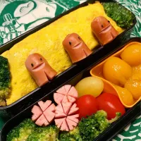6/18オムライス弁当🌳|みっこちゃんさん