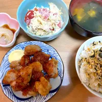 唐揚げ定食☺️|かおちゃんさん