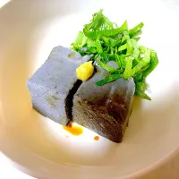 自家製黒胡椒豆腐|にゃふてんさん