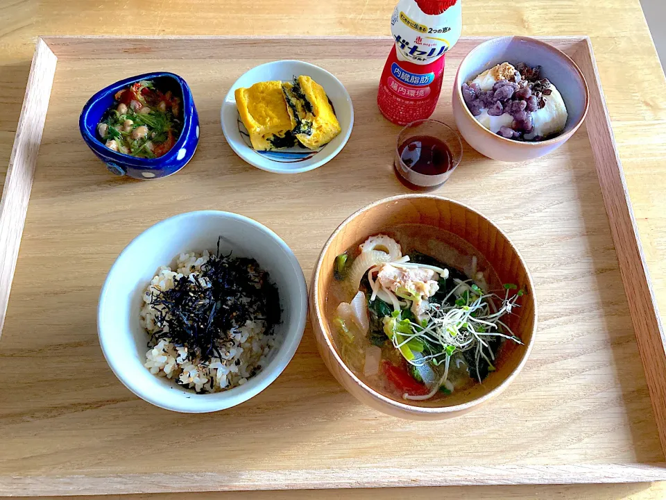朝定食☀️|さくたえさん