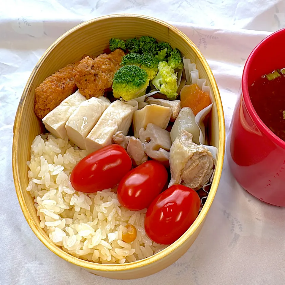 根菜の煮物弁当|ゆっきーさん