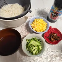素麺の昼ごはん| m.rafuさん