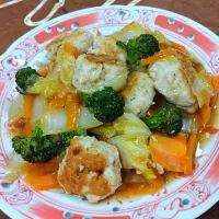 鶏団子のとろとろ白菜あんかけ|cherry🍒さん