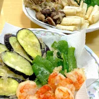 天ぷら＆白菜たいたん&チートマ|なおさん
