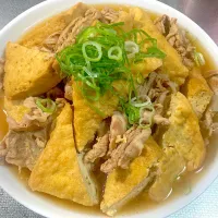 厚揚げと豚肉の煮付け|satoruさん